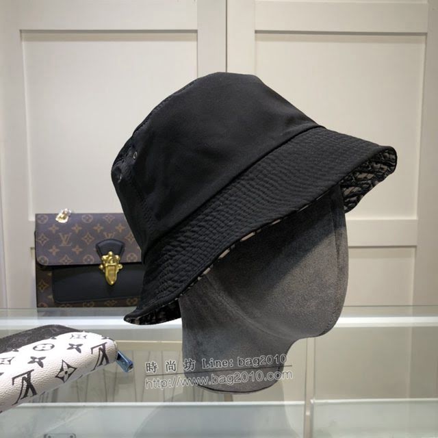 Dior男女同款帽子 迪奧老花字母雙面面戴漁夫帽  mm1154